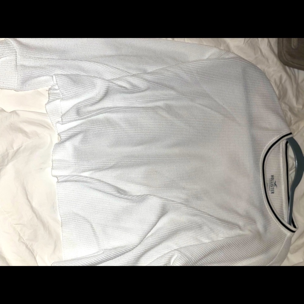 Hollister Waffle Knit Long Sleeve